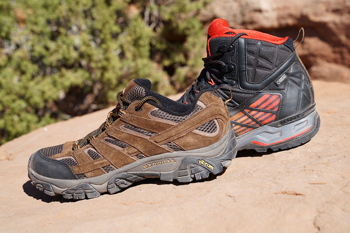 compare hiking boots
